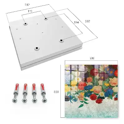 Key cabinet Flower paradise of life energy