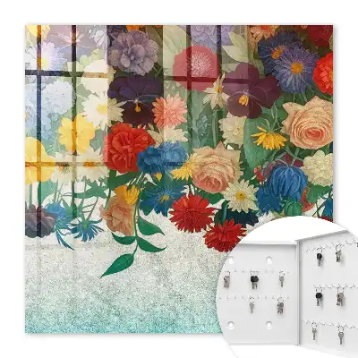 Key cabinet Flower paradise of life energy