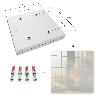 Wall mounted key box Clouds, sky, bright