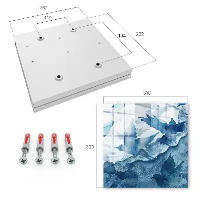 Key box for home Watercolor birds in flight