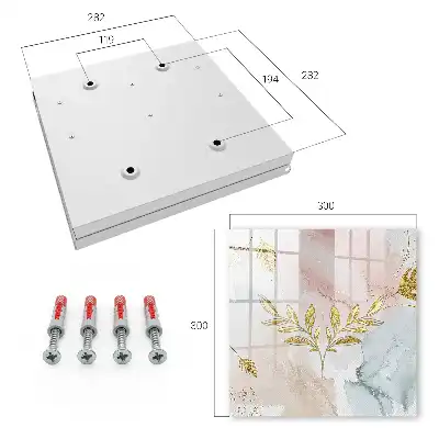 Key cabinet Pastel charm of line art