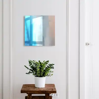 Wall mounted key box Relaxing Blue Gray Gradient