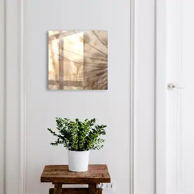 Key box for home Beige dandelions in shades of beige