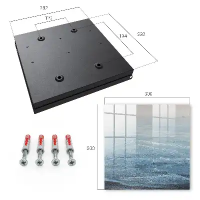 Wall mounted key cabinet Sea harmony light breeze