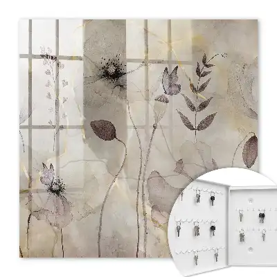 Key cabinet The delicate flora of the subtleties of peace