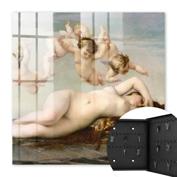 Decorative key box The Birth of Venus Alexander Cabanel Around Woman