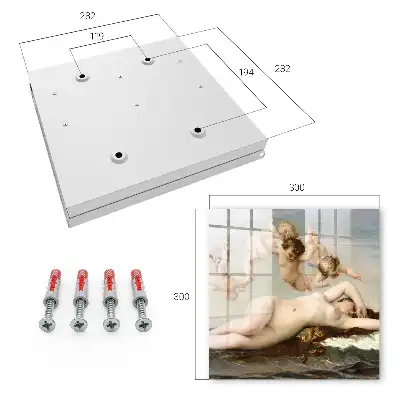 Decorative key box The Birth of Venus Alexander Cabanel Around Woman