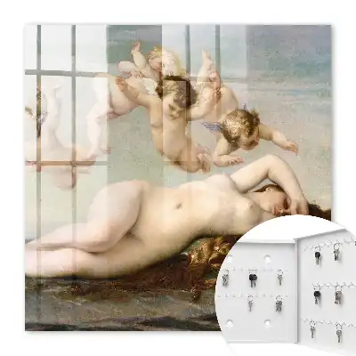 Decorative key box The Birth of Venus Alexander Cabanel Around Woman