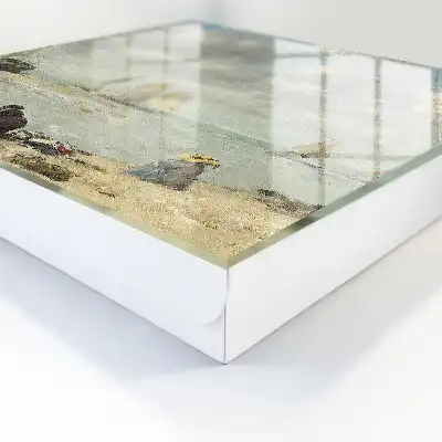 Key cabinet Sailboats with shore figures