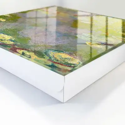 Key cabinet Claude Monet water lilies painterly