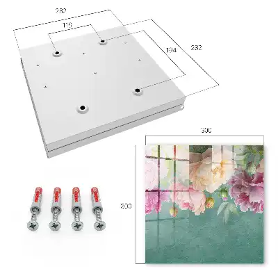 Key box for home Floral elegance full of delicacy