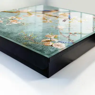 Decorative key box Spring scene among the flowers