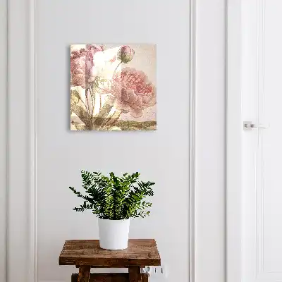 Key cabinet Romantic botany full of harmony