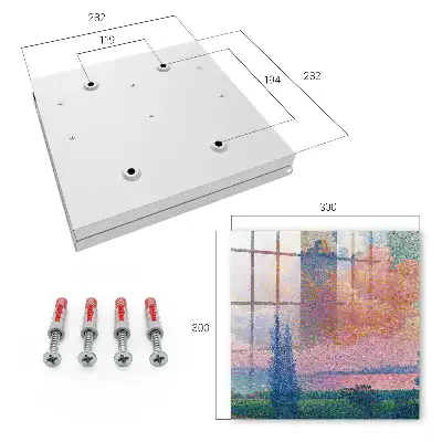 Key box for home Colorful nature, peaceful landscapes
