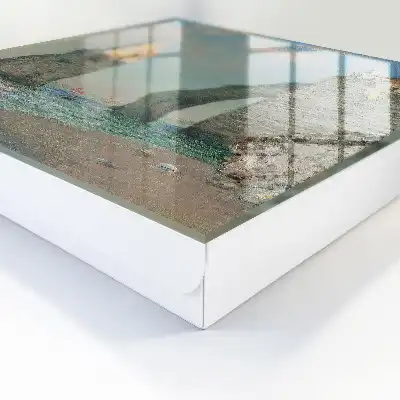 Decorative key box Sea cliffs silence beauty