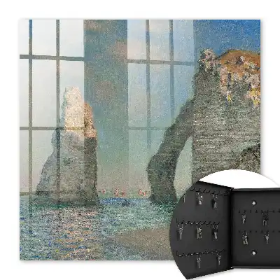 Decorative key box Sea cliffs silence beauty