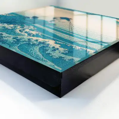 Key cabinet Fisherman and the Waves Art