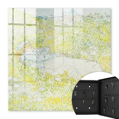 Key box for home Idyllic rest among the flowers