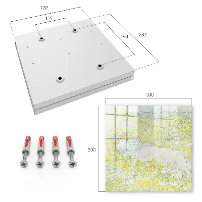 Key box for home Idyllic rest among the flowers