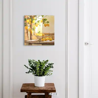 Key cabinet Lemon freshness adds warmth