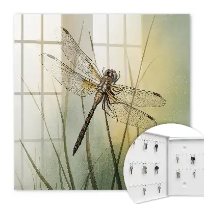Key box for home Dragonfly nature elegance
