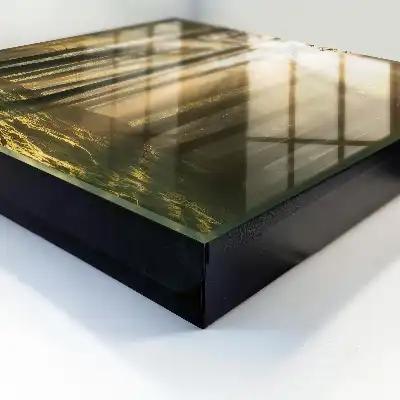 Wall mounted key box Forest light, magical atmosphere