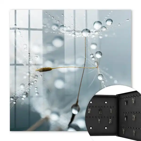 Decorative key box Dew drops