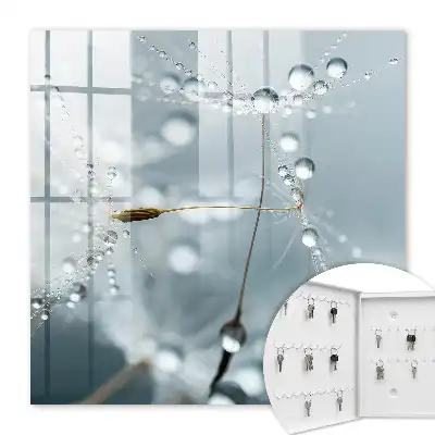 Decorative key box Dew drops