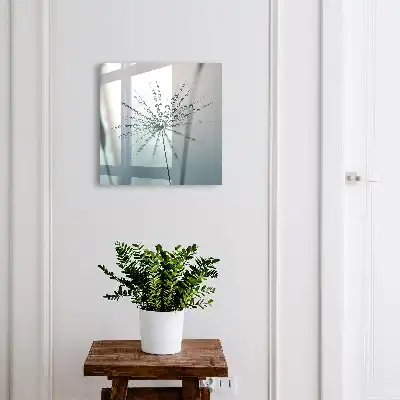 Key cabinet Dandelion and graceful water drops
