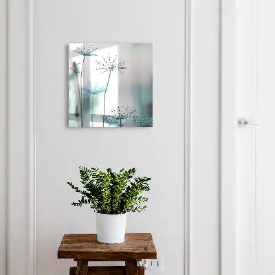 Wall mounted key box Dandelions and dew details nature