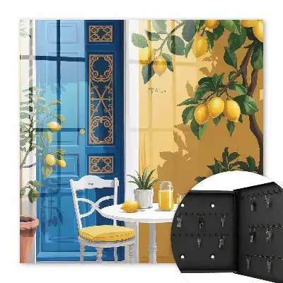 Key cabinet Summer garden without commas