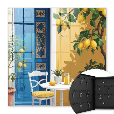 Key cabinet Summer garden without commas