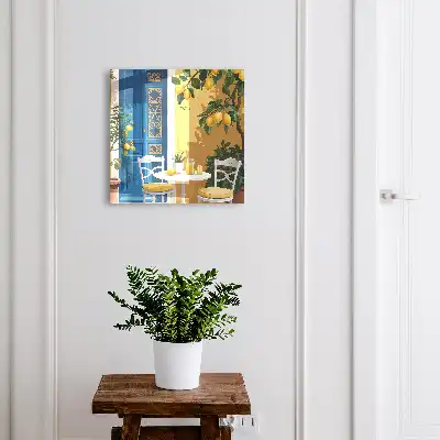 Key cabinet Summer garden without commas