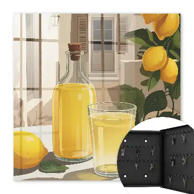Wall mounted key box Lemon Feast Southern Flavor