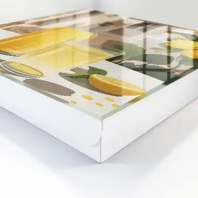 Wall mounted key box Lemon Feast Southern Flavor