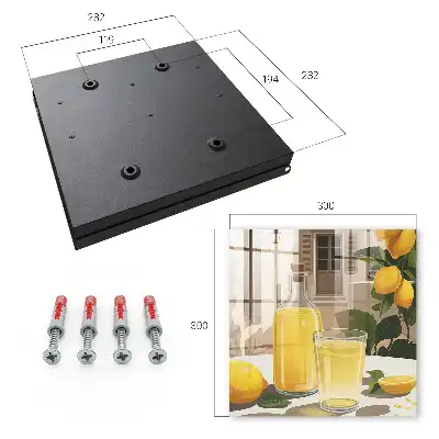 Wall mounted key box Lemon Feast Southern Flavor