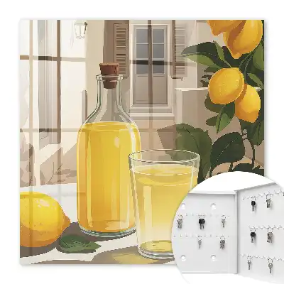 Wall mounted key box Lemon Feast Southern Flavor