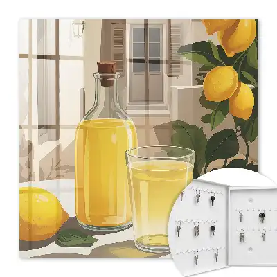 Wall mounted key box Lemon Feast Southern Flavor