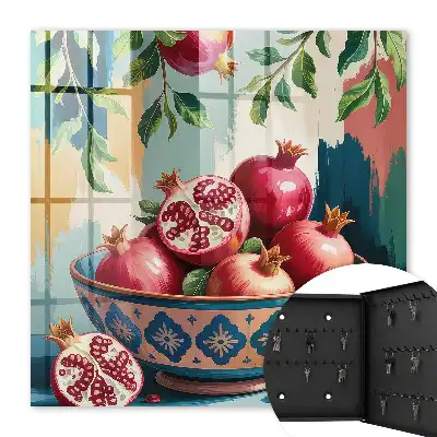 Key box for home Fruity motif decorative teddy bear