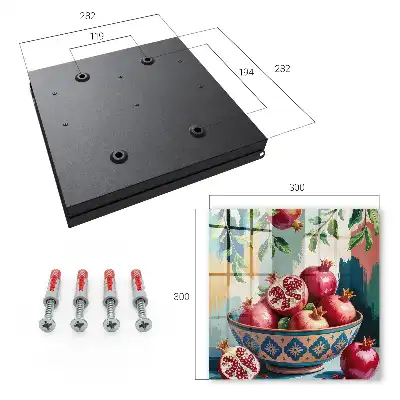 Key box for home Fruity motif decorative teddy bear