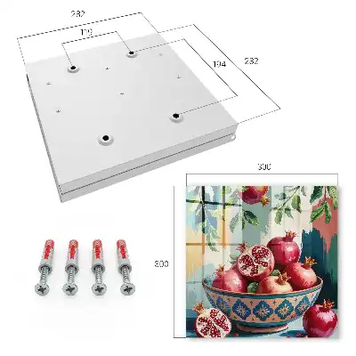 Key box for home Fruity motif decorative teddy bear