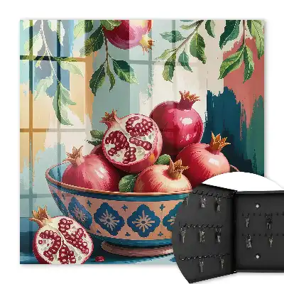 Key box for home Fruity motif decorative teddy bear
