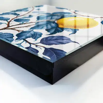 Key box for home Lemon leaves full of details