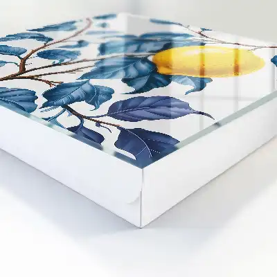 Key box for home Lemon leaves full of details