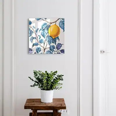 Key box for home Lemon leaves full of details