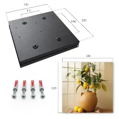 Key box for home Lemons in a jug on a beige background