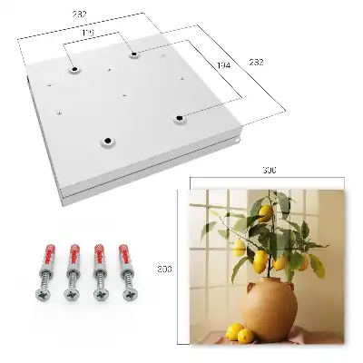 Key box for home Lemons in a jug on a beige background