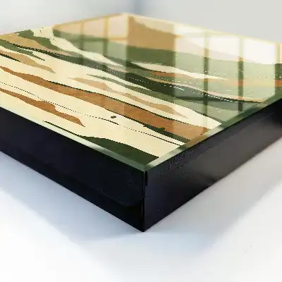 Key box for home Mountain peace in colors