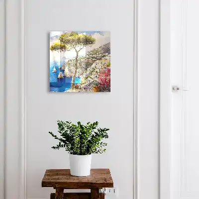 Key cabinet Mediterranean landscape of the hill of harmony