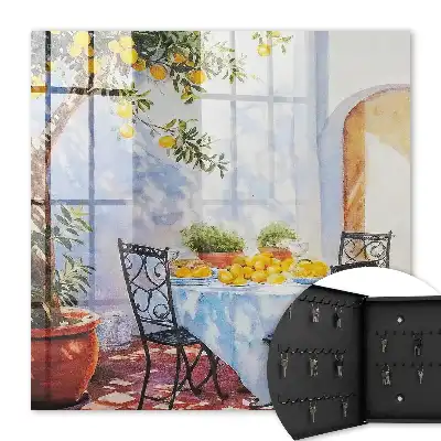 Key box for home Lemon garden table garden